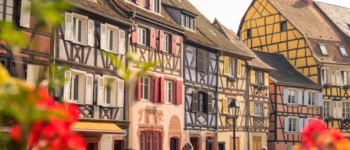 photo de maisons à colombage à Colmar