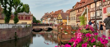 Photo de la petite venise de Colmar